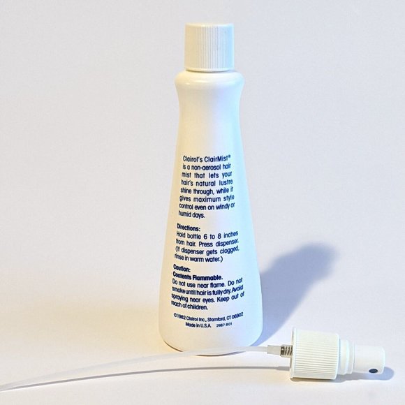 Rare 2-Pack Clairol Clairmist Hairspray Regular Unscented Extra Hold Vintage - Picture 4 of 7